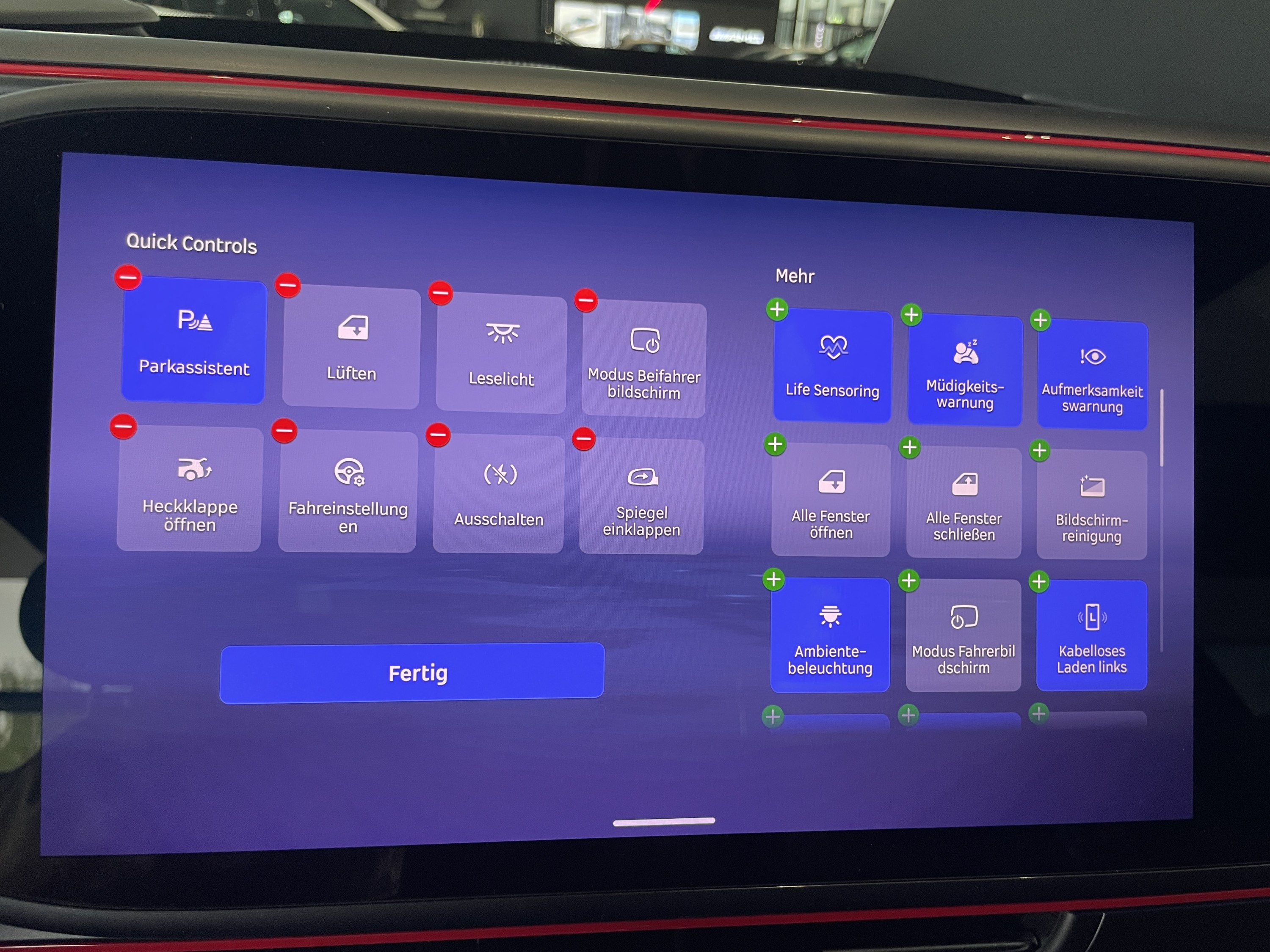 20 Quick Controls anpassen 1