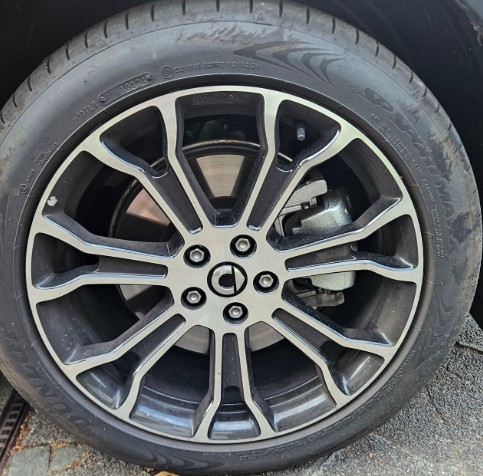 Nabendeckel für die Premium-Felge ohne Radkappe