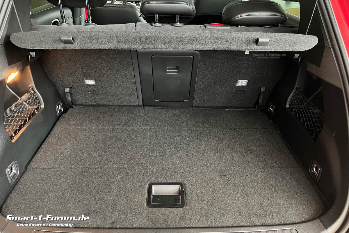 Kofferraum öffnen - Maße - Kofferraumvolumen Smart #1 - Smart #1
