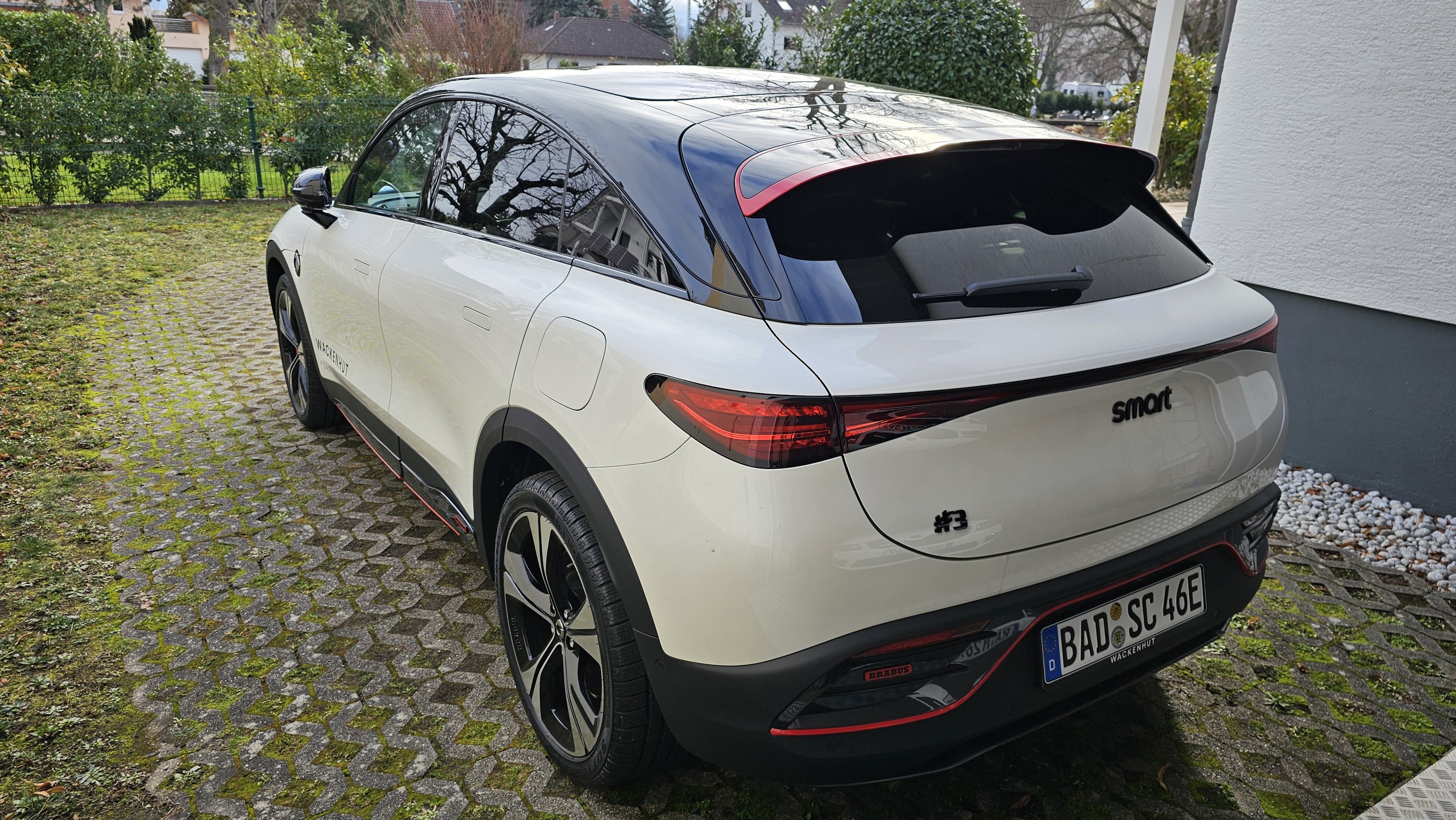 smart #3 BRABUS Digital White Metallic